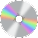 Blank cd spin